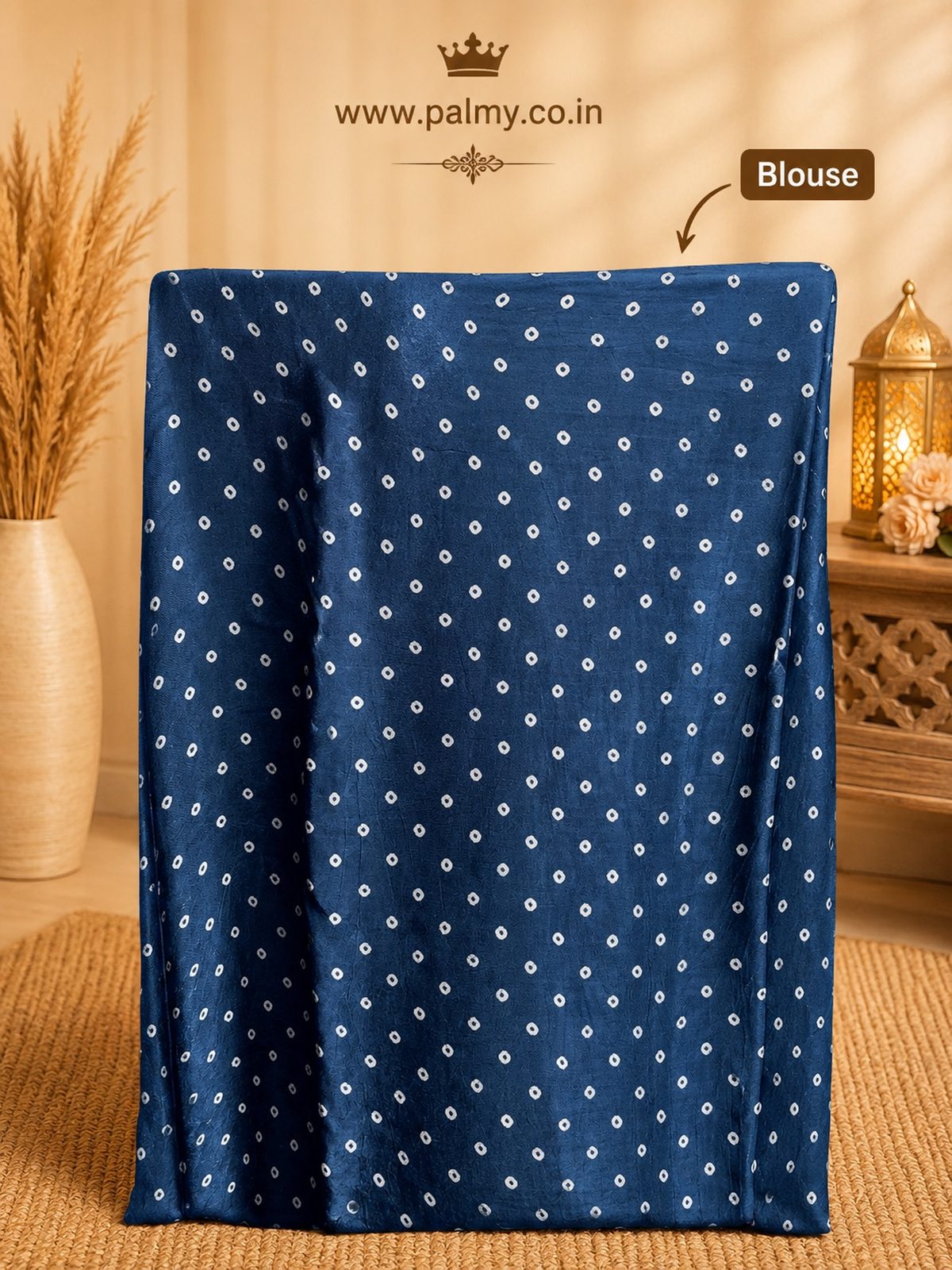 Bandhani Blouse Saree