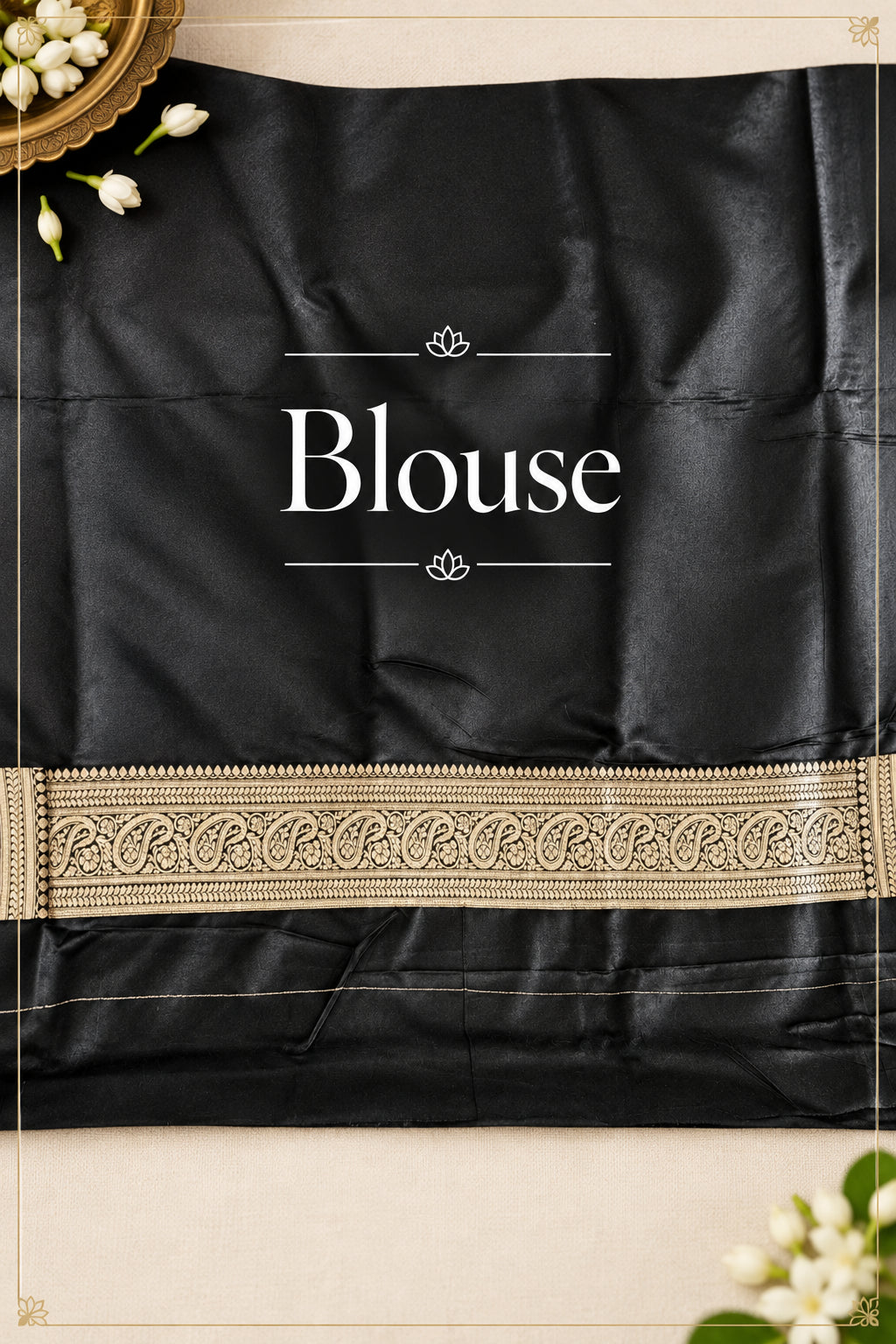 Black Silk Blouse