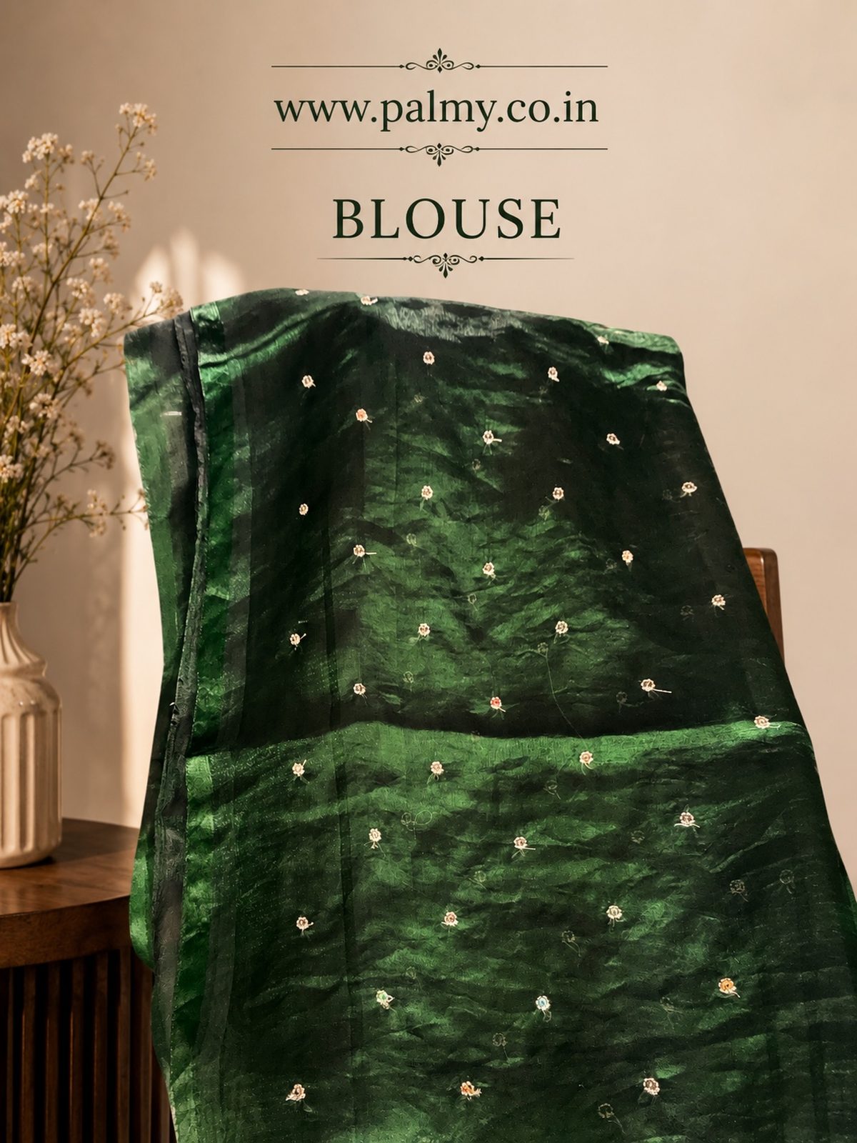 Bottle Green Blouse 