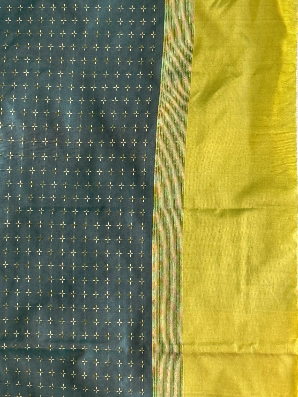 Green Mehendi Saree