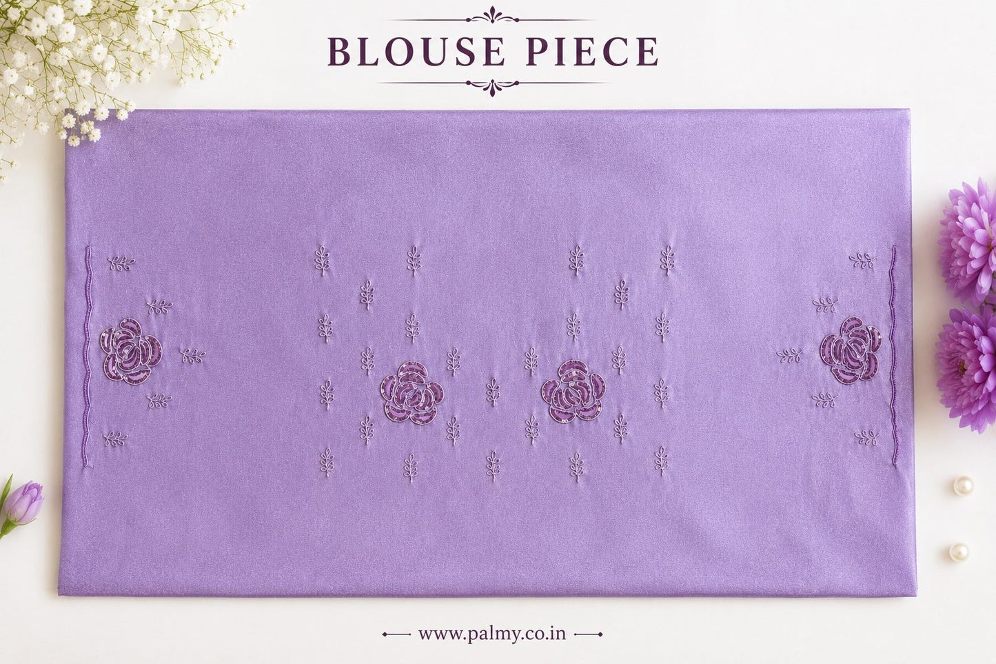 Lilac Designer Blouse