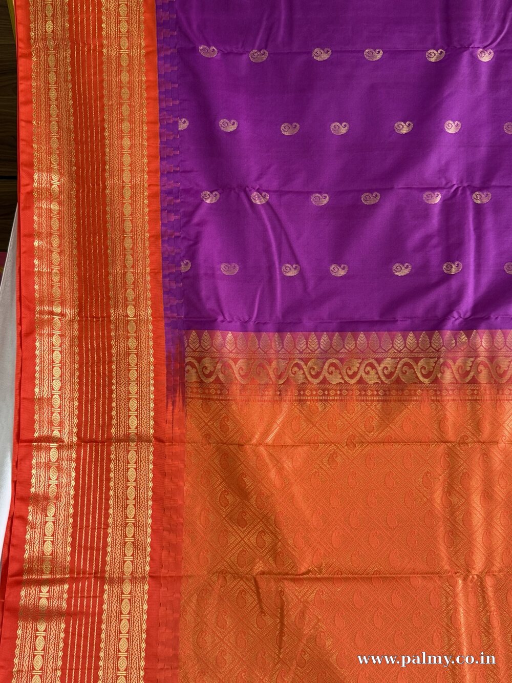 Magenta Purple Silk Sarees Under 5000