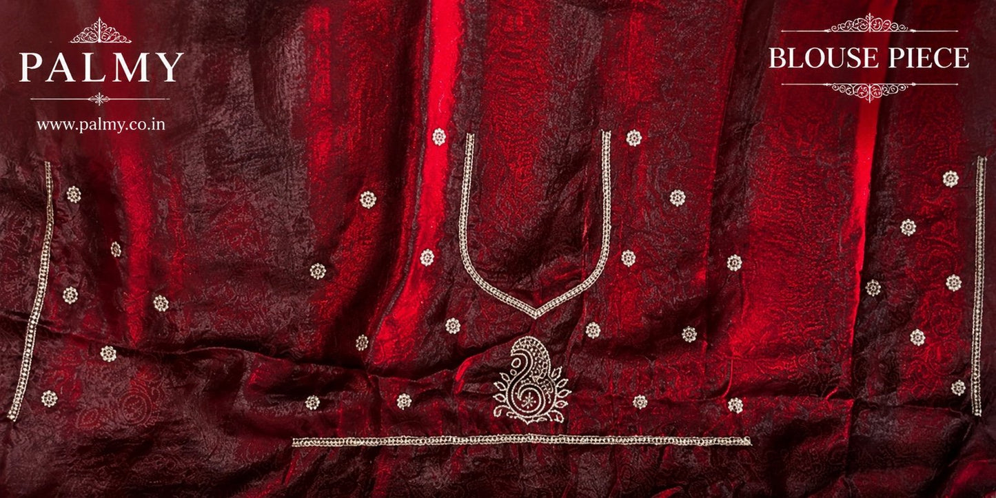 Maroon Designer Blouse