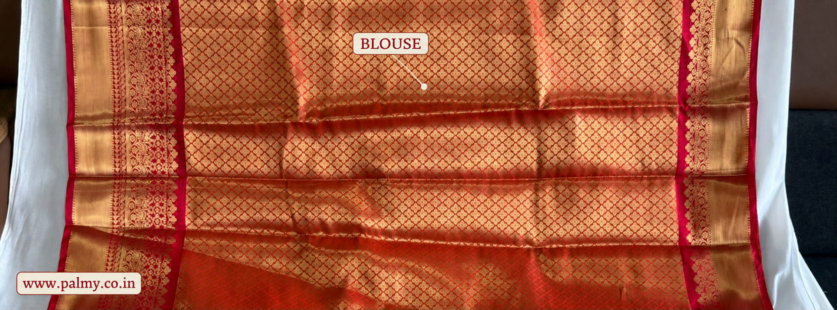 Mustard Gold silk saree under 2000