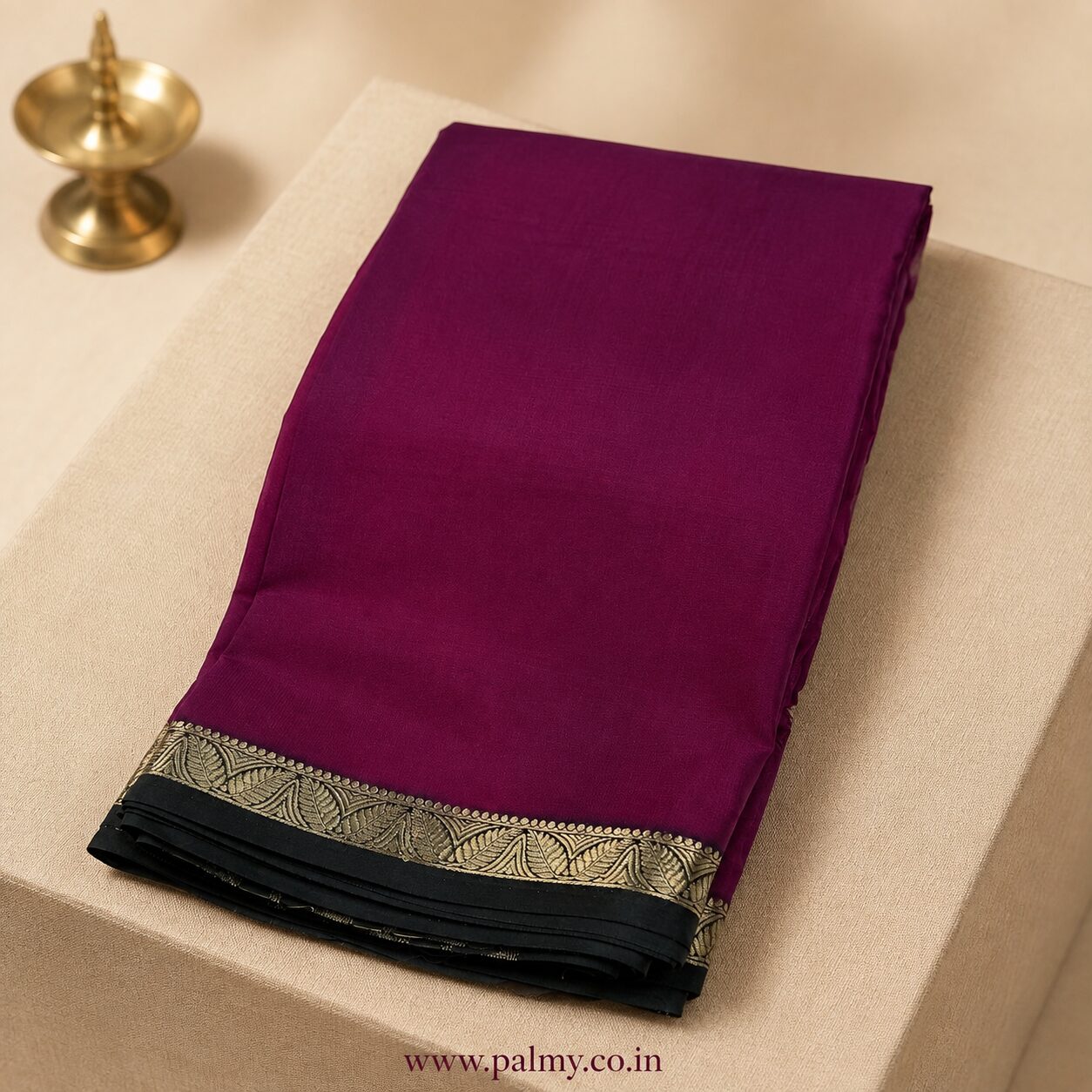 Party wear Festive Wear magenta silk saree