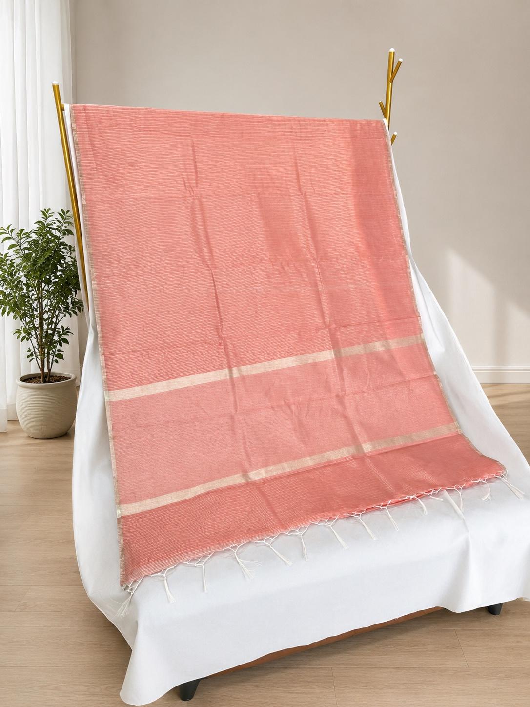 Pastel Pink Party Wear Saree