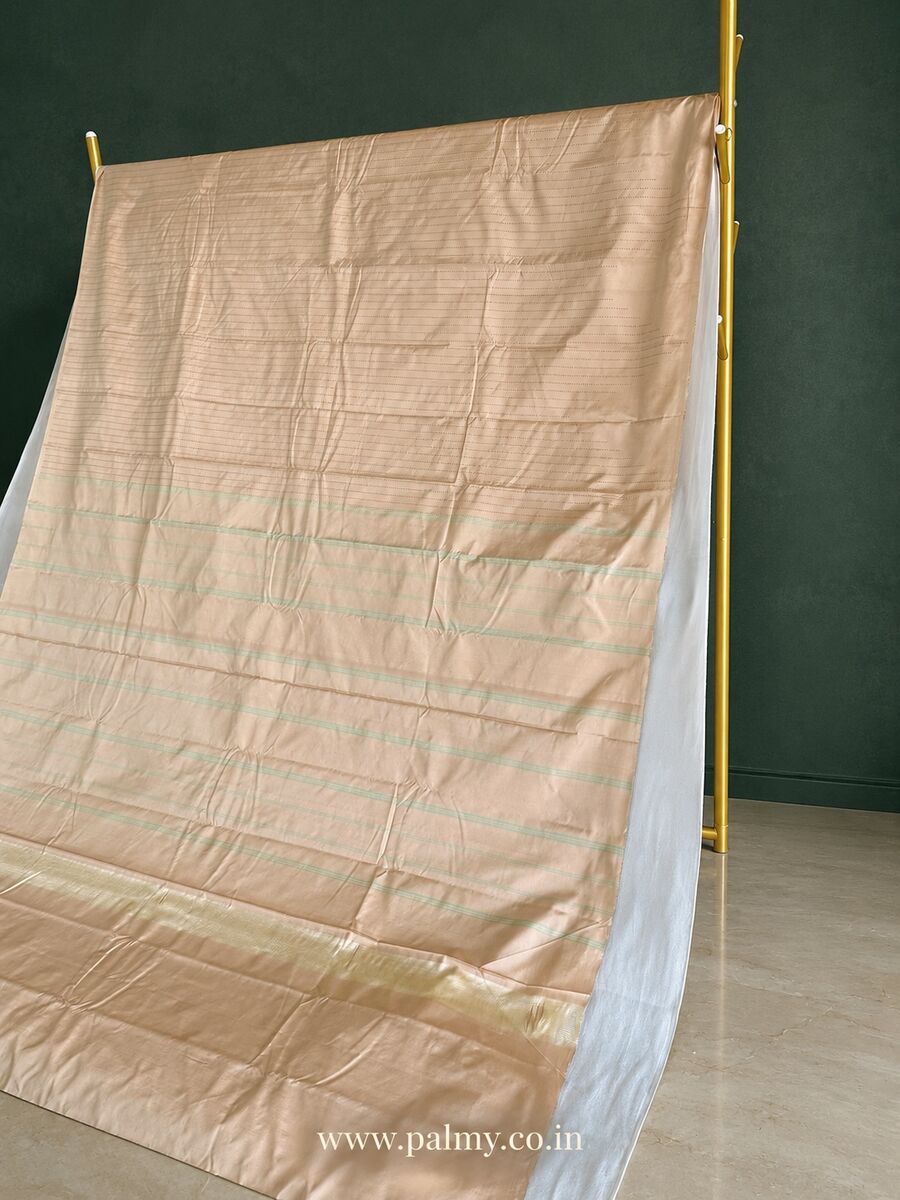 Peach colour Party Wear Saree