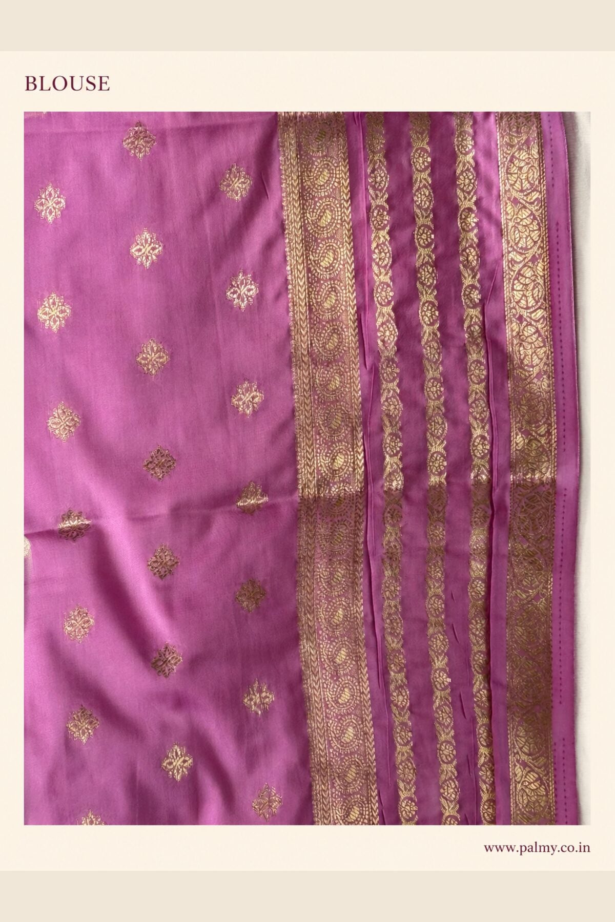 Pink Designer Butta Blouse