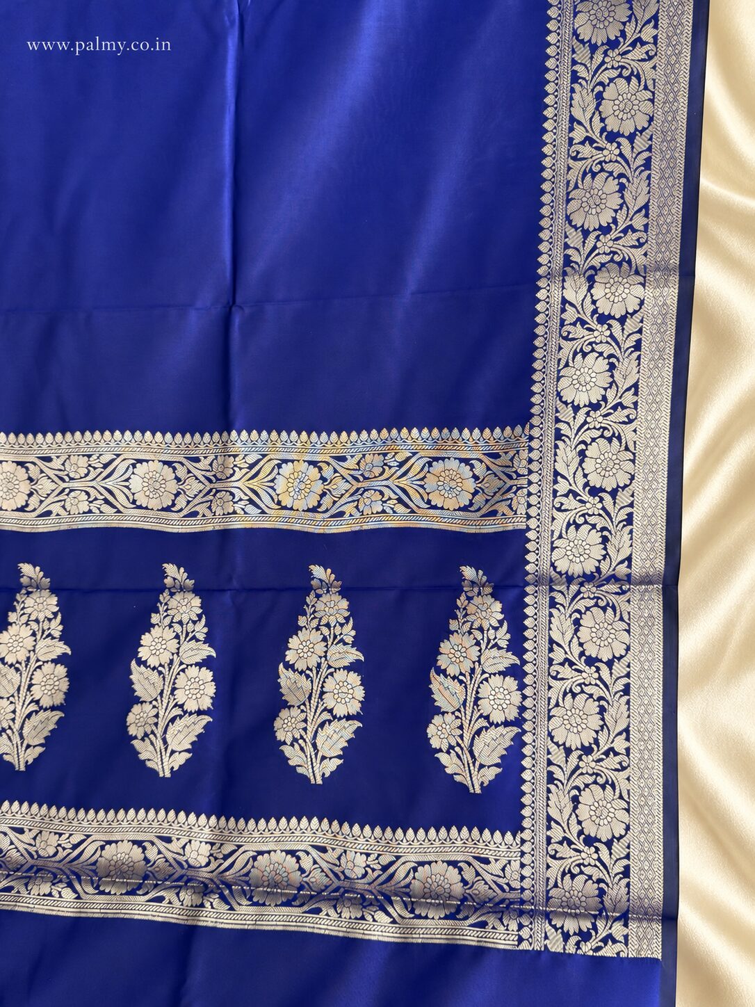 Royal Blue Function Wear Festive wear saree