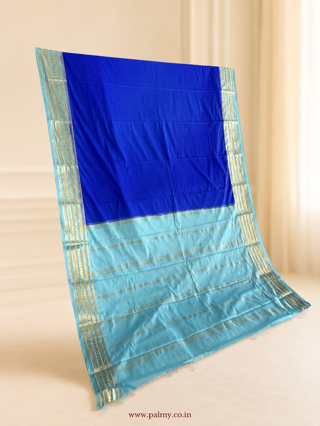 Royal Blue office occasion wear saree