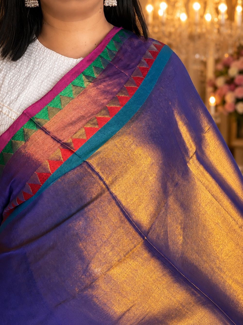Tissue Jacquard Saree