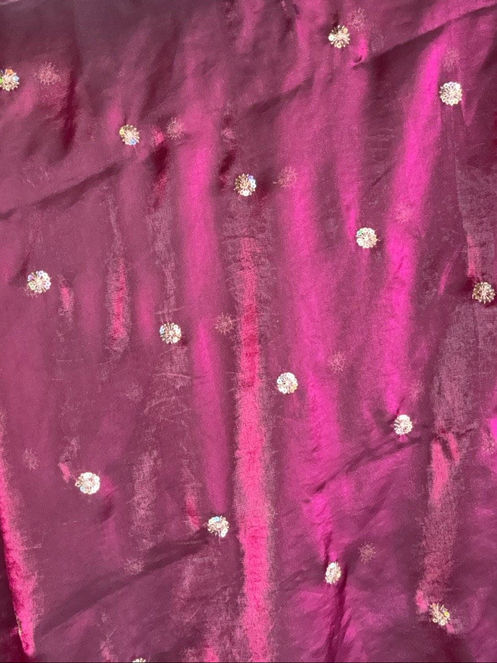Wine Party Wear Saree