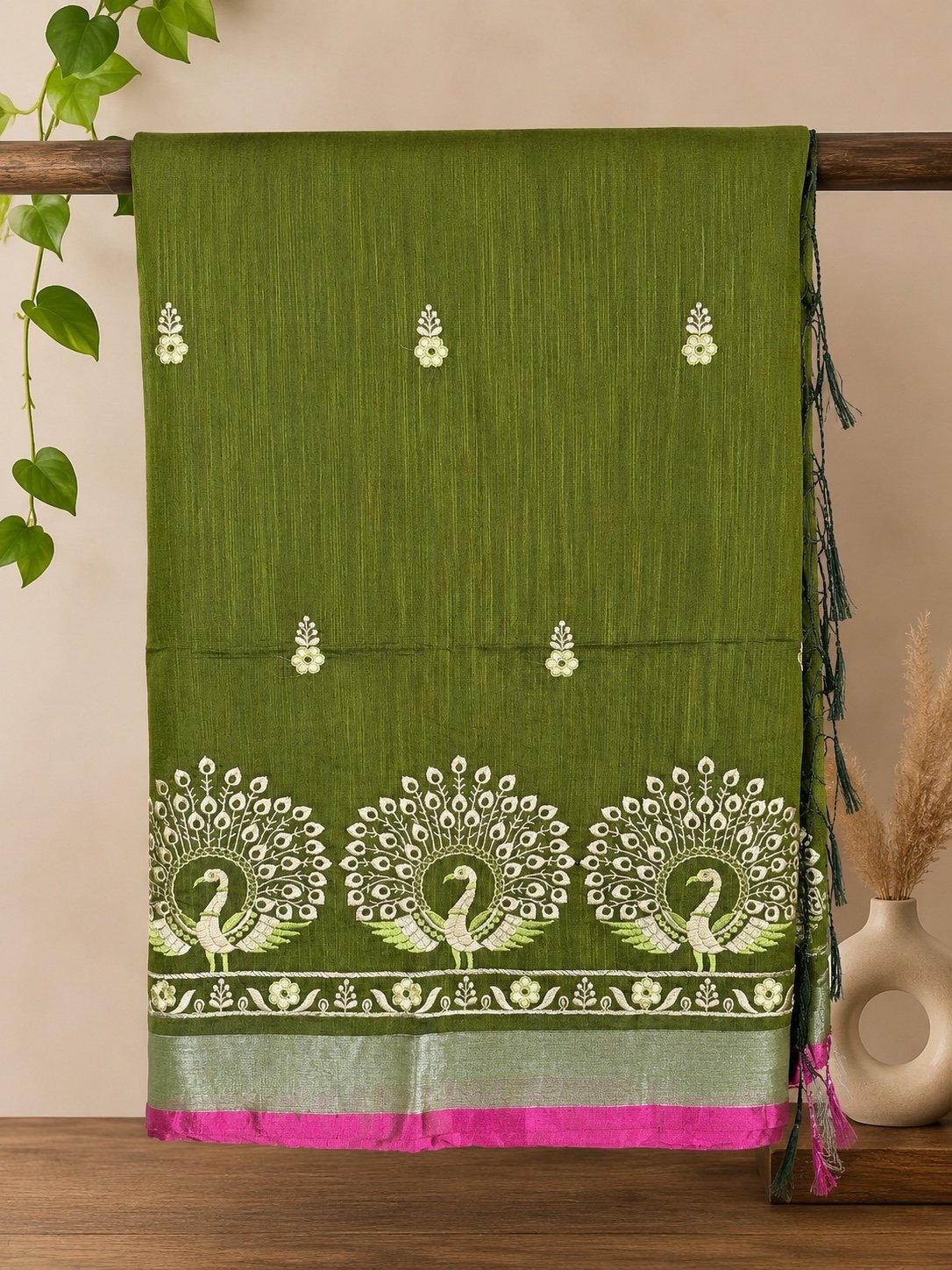cotton silk saree
