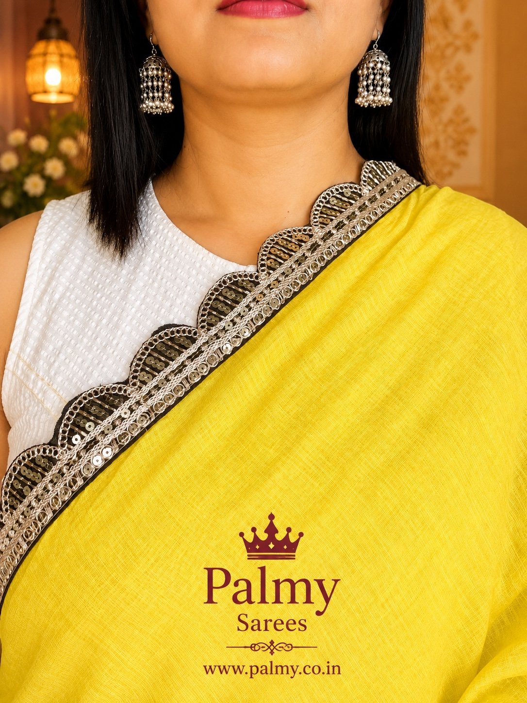 haldi function saree