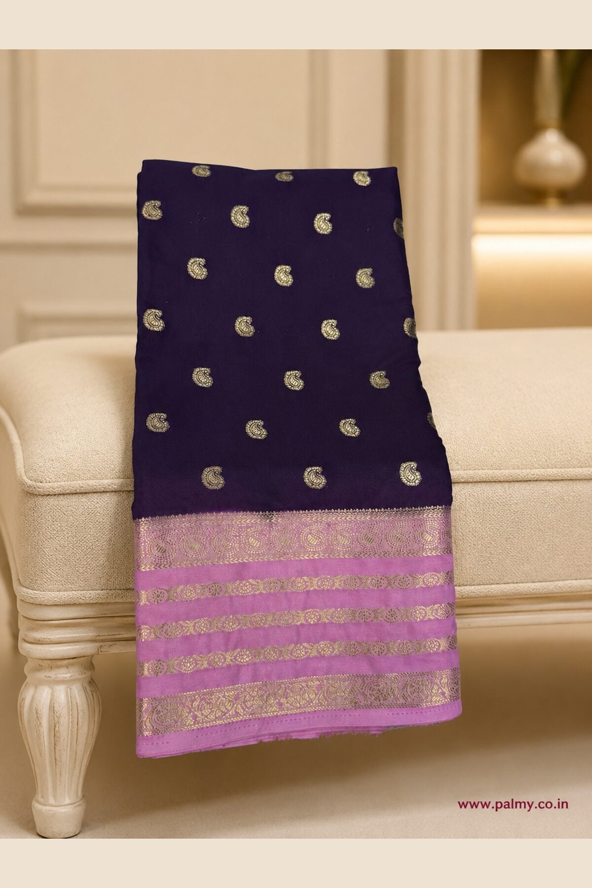 purple festive wear Occasion Wear Party Wear saree